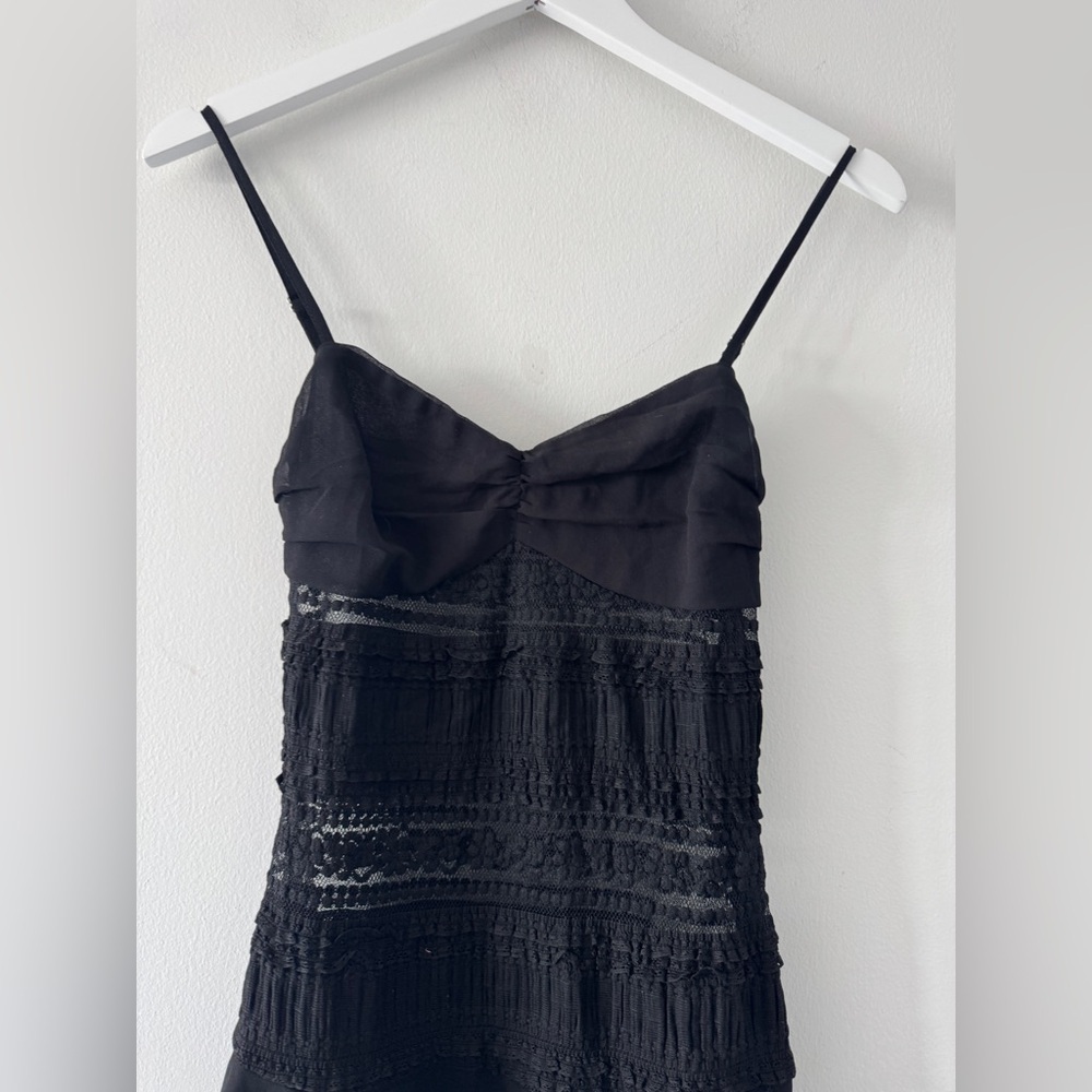 EDIKTED Marcia Lace Panel Mini Dress S - Picture 4 of 6